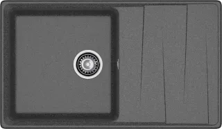 Мойка кухонная GranFest Графит Level LV--860 L граф